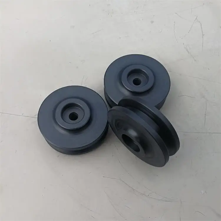 Oily Nylon Pulley Wearresisting H Belt Pulley Steel Wire Rope Plastic