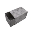 Wholesale Custom Logo Rigid Sliding Out Drawer Box Fancy Marble Gift Box for Jewelry /Accessory Jewelry Storage Box with Ribbon