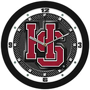 New - Hampden Sydney College-Carbon Fiber Textured Wall Clock