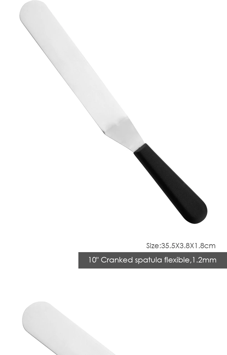 Cake Decorating Icing Spatula 10 Inch Pp Handle Frosting Spatulas Buy