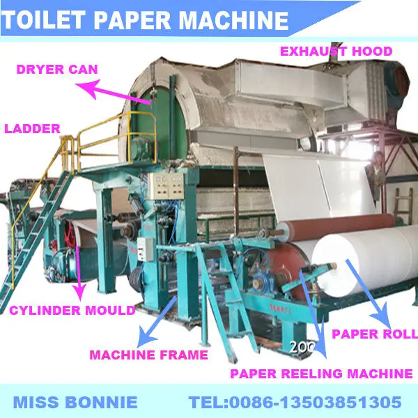 03toilet paper machine