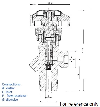 Compressed Gas Cylinder Valve Of Stainless Steel Material - Buy ...