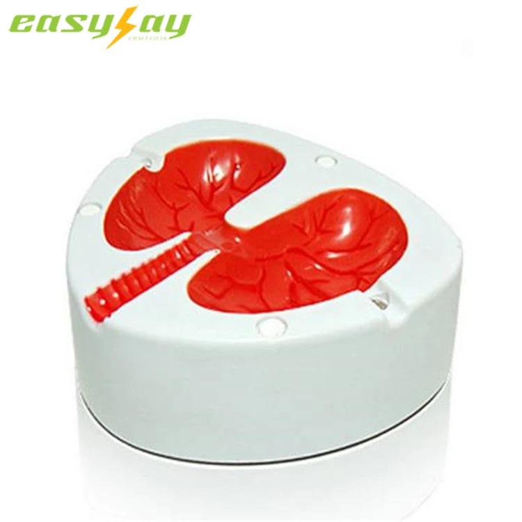 Decorative Ashtrays For Outside Melamineplastic Lung Ashtray