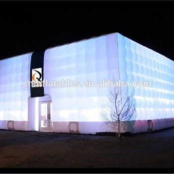 Witte Opblaasbare Kubus Tent,Opblaasbare Tent Met Led Witte Opblaasbare Kubus Tent,Opblaasbare Tent Met Led