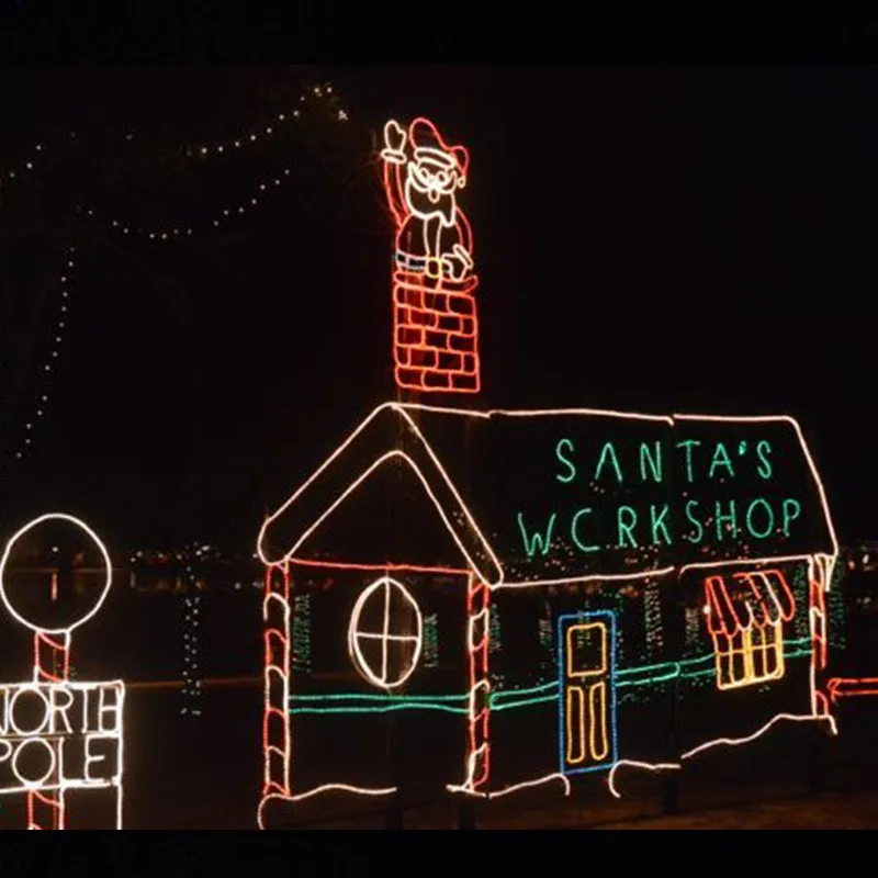 Outdoor 2d Rope Light Nativity Scene 3 Wise Men Rope Light Christmas