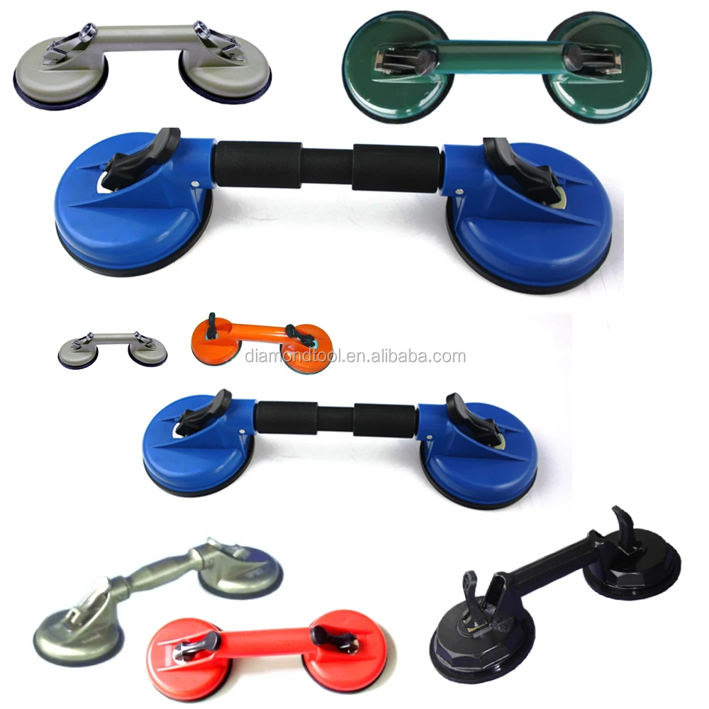 Foldable Suction Lifter With 2 Cups_plastic Suction Cups,Double Suction