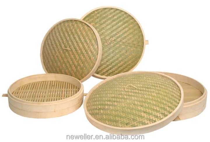 Round bamboo steamer for fashionable lifestyle With high quality