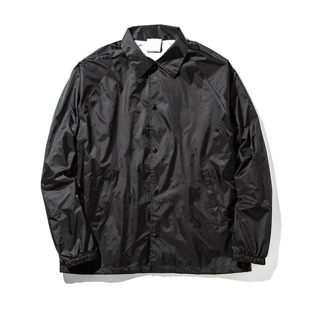 Nylon Waterproof Custom Men Coaches Jacket - Buy Men Coaches Jacket