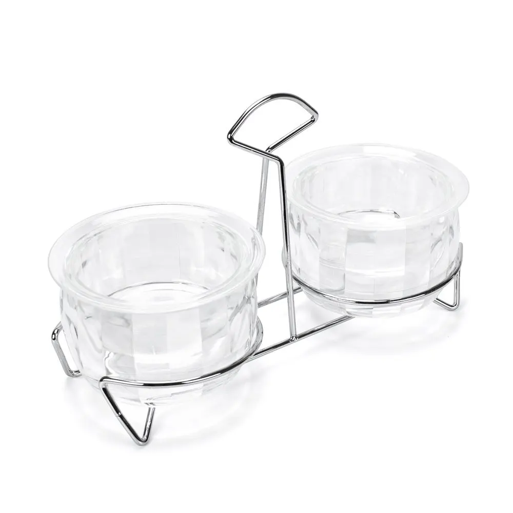 Wholesale Party For Chip And Dip Chillers Serving Set Salad Bowl On Ice