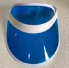 Empty Top Adjustable PVC Hat Cap Summer Sun Hat Unisex Clear Visor Cap