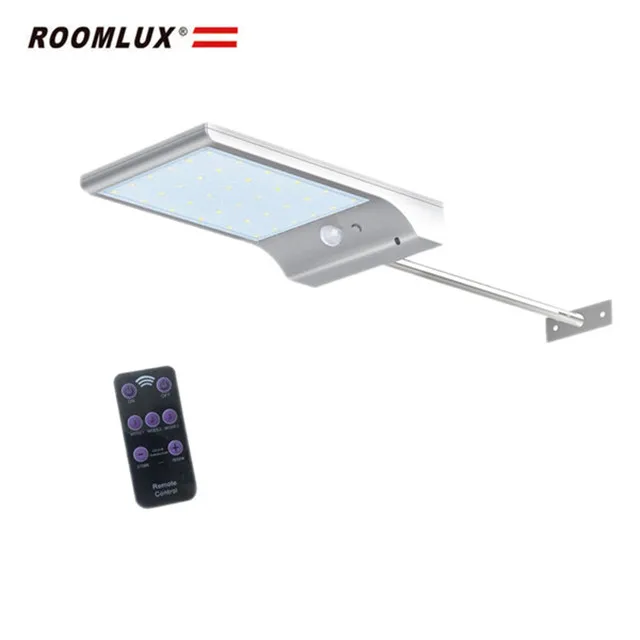 Roomlux 48 LED Outdoor Wall Solar Motion Sensor Lights with controller