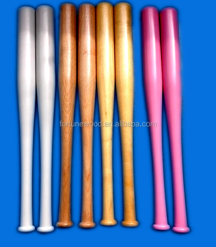 Custom Colour Decorative Wood Baseball Bats Mini Bats Supplier Buy