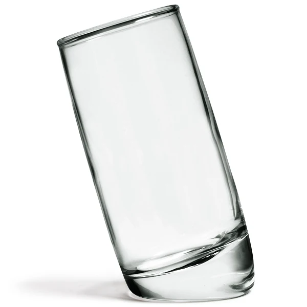 slanted shot glasses