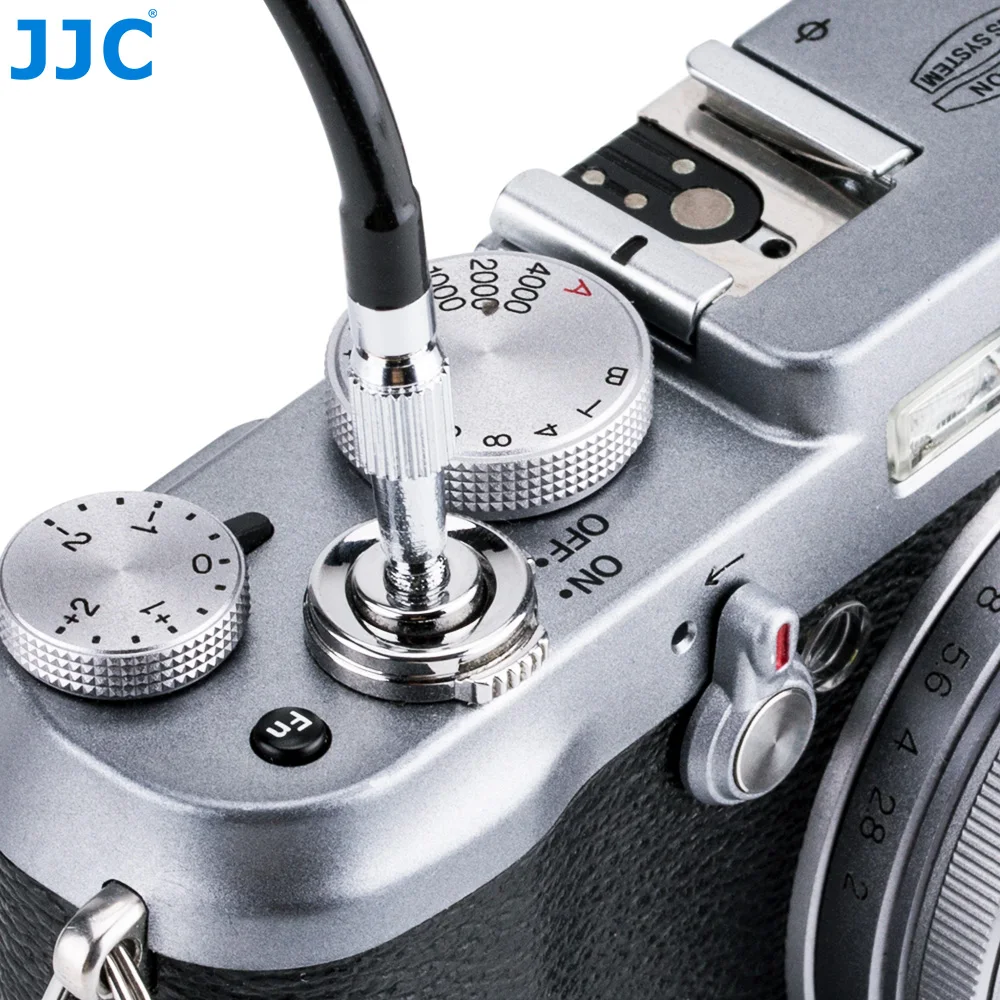 Cavo Scatto Remoto JJC TCR-40BK - Compatibile Con Fujifilm, Canon, Nikon - Foto 3
