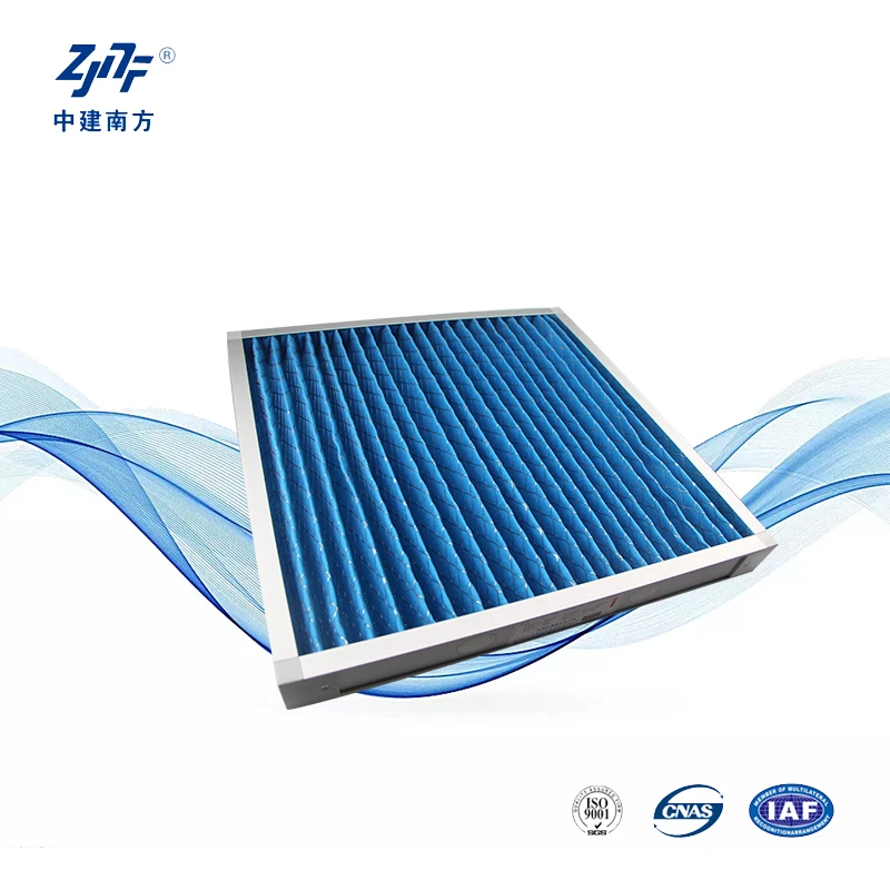 Zjnf Merv 8 Pleated Synthetic Fiber Pleated Pre Filter G4 Primary Air