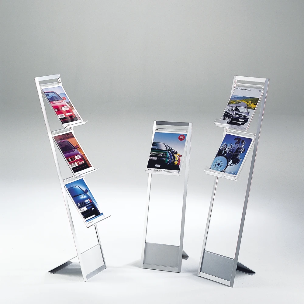 Custom Brochure Holder Display A4 Acrylic Pockets Buy Magnetic