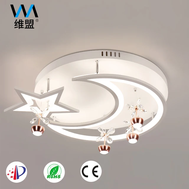 Chinese Hot Sale Moon Star Lights Led Without False Ceiling Lamp Buy Ceiling Lighting Led Lamp Acrylic Ceiling Lamp Light Pendant Crystal Product On