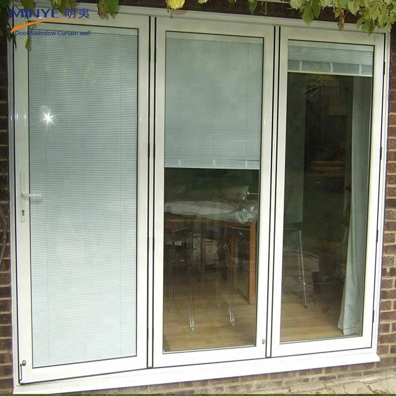 Rehau Profile Vinyl Design Folding Door Pvc Glass Accordion Doors