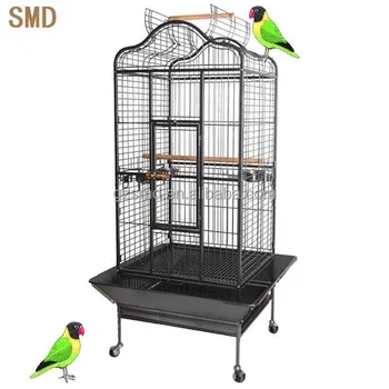 32x30x61 Dometop Open Large Wrought Iron Parrot Bird Cage Buy Parrot Bird Cagewrought Iron Parrot Bird Cagelarge Parrot Bird Cage Product On