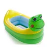 Custom Frog Shaped Plastic Inflatable Bathtub For Kids
