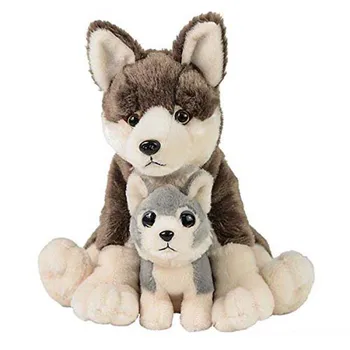 big wolf plush