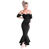 Wholesale New Fashion Dress Lace Strapless Party Dress Sexy Evening Dresses