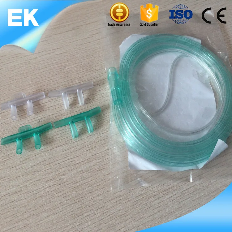 High quality clear and soft PVC medical nasal cannula