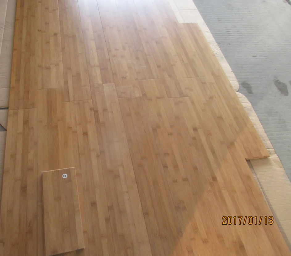 FSC de bambú decorativos bambus parkett Matt piso de bambú de tipo