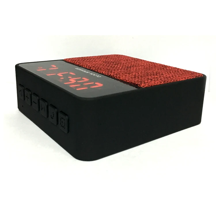 Classic FM radio speaker bluetooth with alarm clock