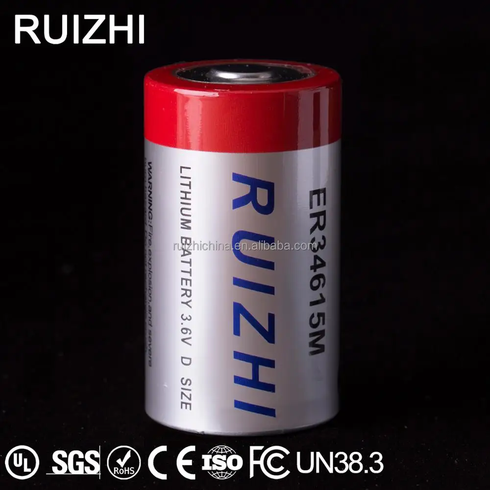 3.6V Primary Lithium Battery Er34615m 14.5ah Cells for Alarms or