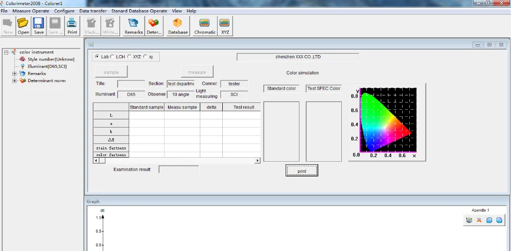 color measuring instrument