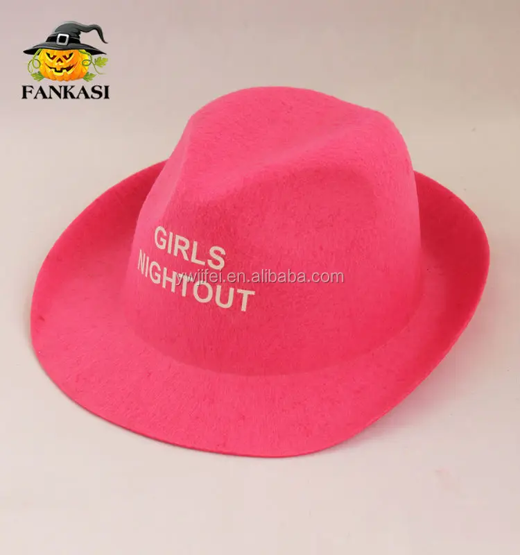 pink party hats图片