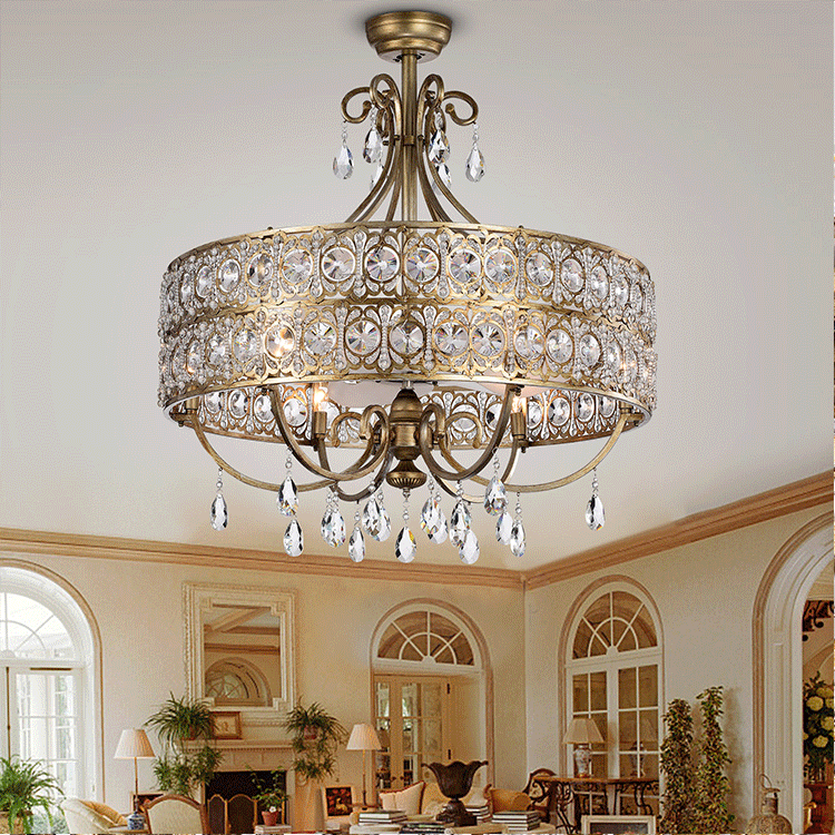 Manufacturer Best Led Light 52 Inch Crystal Ceiling Fans Big Crystal Chandelier Ceiling Fan Lamp