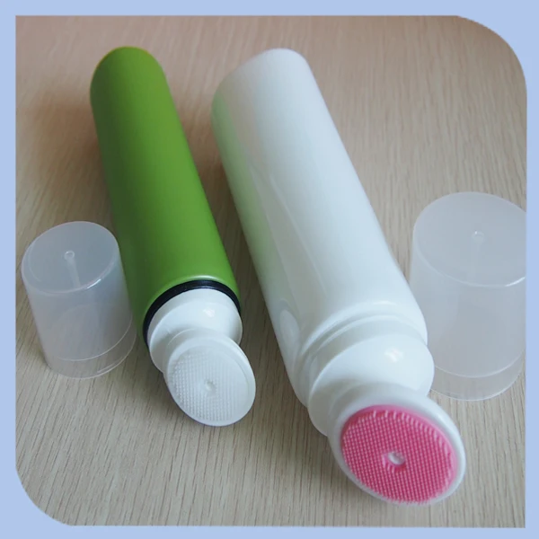 150 Ml Roller Ball Applicator Cosmetic Plastic Tubes With Clear Cap