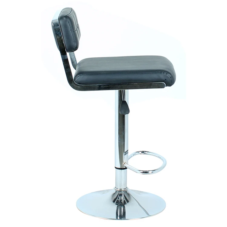 High Top Black Leather Bar Chair Furniture Buy Bar Furniture High Top