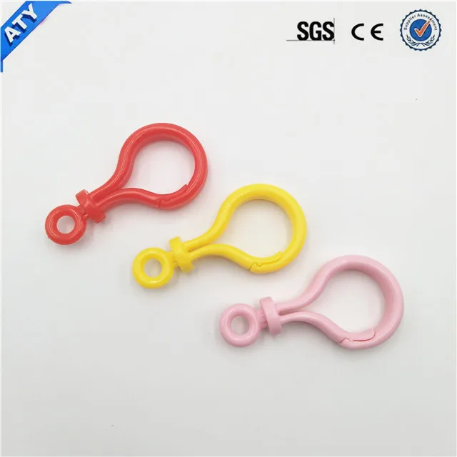 Ecofriendly Colorful Plastic Key Chain Hook/toy Hook Buy Hanging