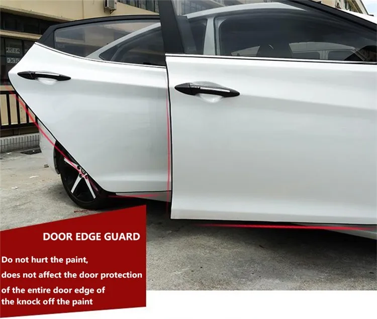 Flexible 3m Adhesive Car Door Edge Guard Trim Buy Flexible Plastic