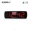 [Ganxin]4" 4 Digits Programmable Multifunctional Led Remote Control Bus Digital Clock Indoor Wall Clock