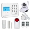 Competitive price 2.4G WIFI Spanish voice home burglar alarm GSM security system support IOS/ Adroid APP