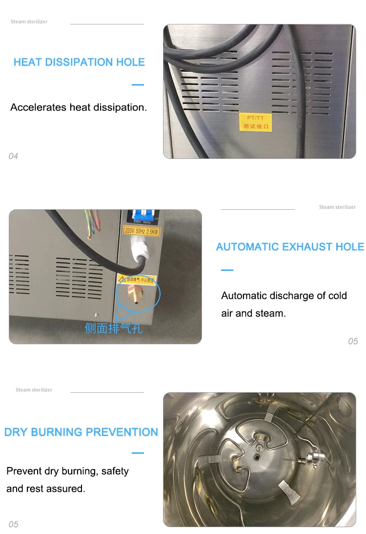 autoclave for food sterilization