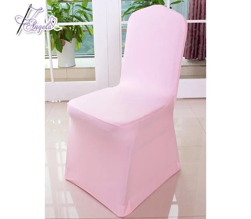Pink Polyester Lycra Chair Cover Blush Pink Chair Hoods For Banquet Chairs Buy Blush Pink