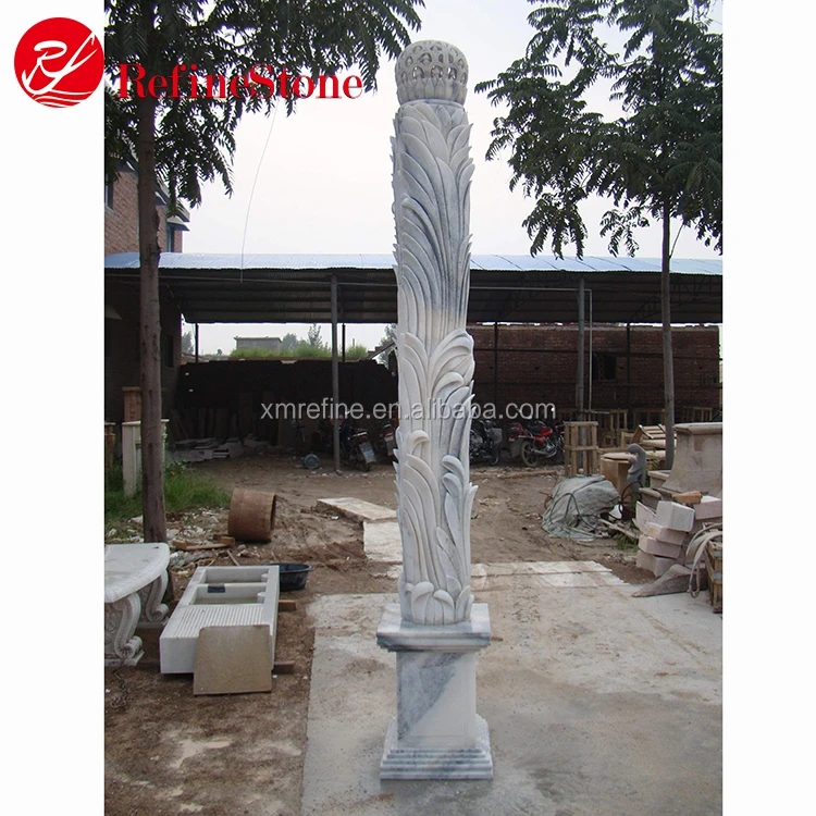 New Pillar Design Marble Sculpture Column For Sale Buy Interior Design Columns Modern Column Interior Design House Pillars Designs Product On