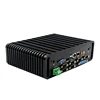 Factory Intel barebone system dual core i3 i5 i7 fanless 2 Gigabit Ethernet max 8G ram mini pc win10