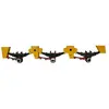 3-axle semi trailer orange suspension parts American anti-loaded suspension parts teardrop trailer