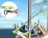 New folding retractable pole window cleaning mop window squeeze mop