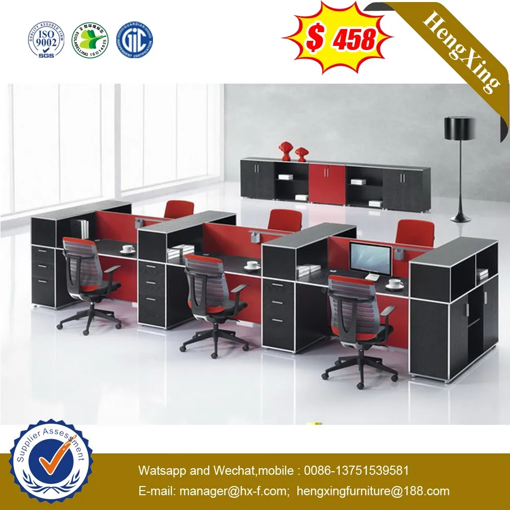 Office Cubicle With File Computer Desk Workstations Wooden