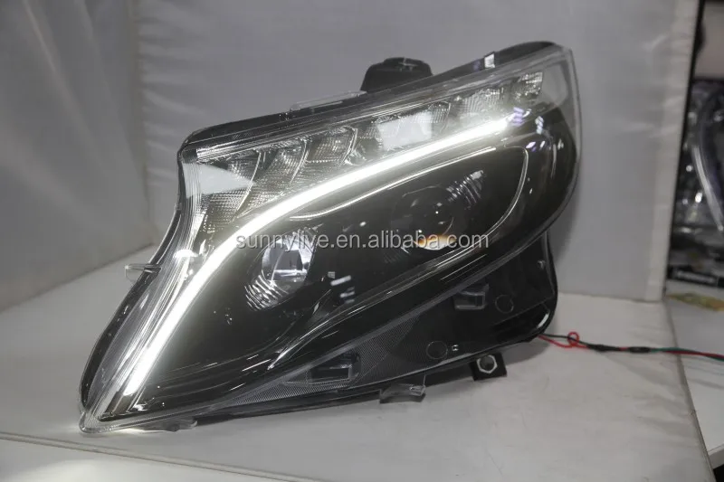 For Mercedes-Benz v260 VITO LED Head Lamp full led light 2016-2017
