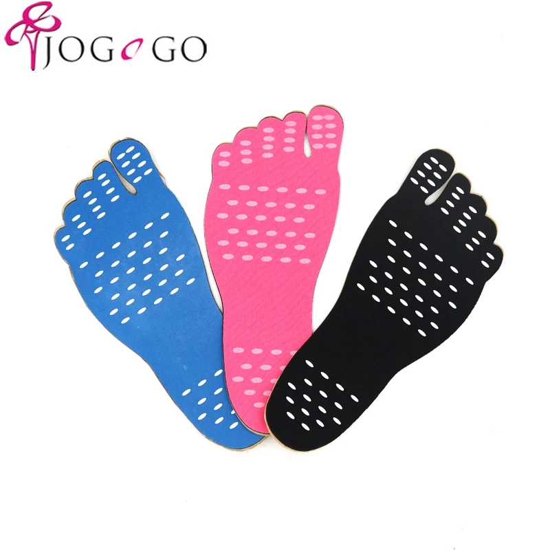 Beach Invisible Shoes Stick on Soles Sticky Pads Foot Protection Feet Sticker WG