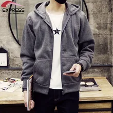 2016 New fashion Sweatshirt Men Hit Color Men Hoodies Casual Side Zipper Mensports Suit Slim Sportsware Freeshipping Tracksuit
