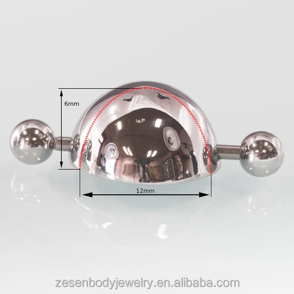 Unique Bullet Shape 316l Stainless Steel Nipple Shield Nipple Stretching Jewelry Piercing Buy